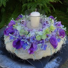 Tischdekoration Kranz