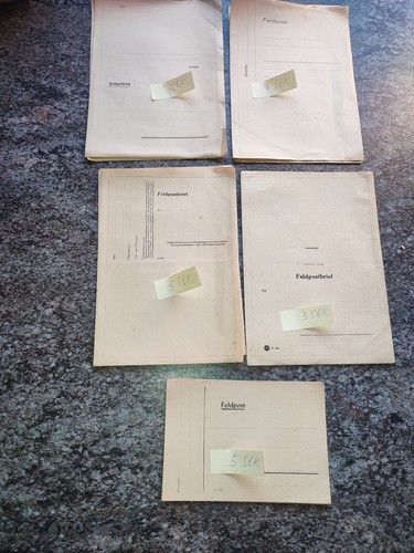 Feldpost vordrucke blanko - ,