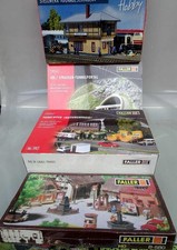 Faller Bauwerke Brücken Tunnelportale Stellwerk Landwirtschaft H0 1:87 Neuware