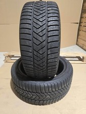 2 x Pirelli Sottozero 3 245/40 R18 87V Winterreifen M+S 6mm DOT 2721, gebraucht