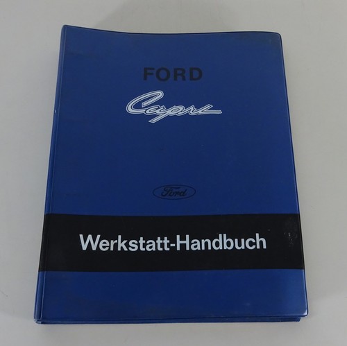 Werkstatthandbuch ford capri - ford, i