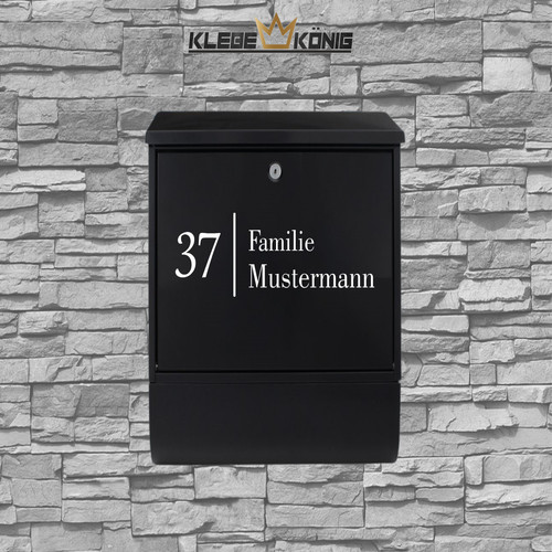 Briefkasten aufklebe - briefkasten,