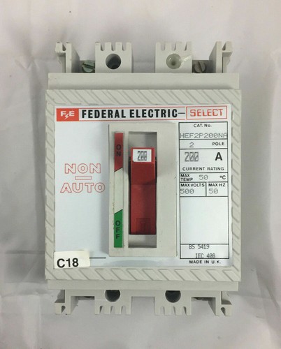 Federal electric 200a - 200a, 200