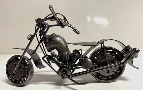 Motorradfigur aus