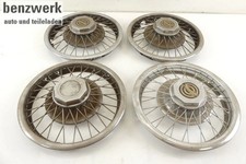 Jaguar Oldtimer 4x Radkappe Speichenoptik für 14 Zoll✔️