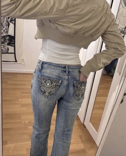 Vintage y2kdenim damen jeans - y2kdenim,