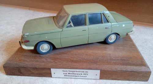Ddr ehrengeschenk veb wartburg - ehrengeschenk,