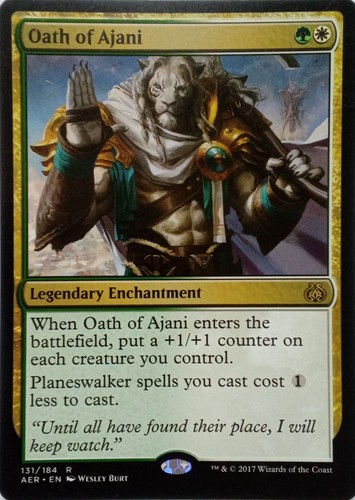 131 184 oath ajani - ajani, rare