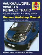Haynes handbuch opel vivaro - haynes, b