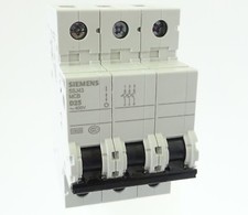 Siemens 5SJ43 D25 Sicherungsautomat 5SJ4325-8CC20 Leitungsschutzschalter 25A 3P