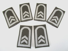 3 Paar Konvolut Rangabzeichen