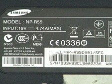 Gehäuse unten Samsung R55 Notebook 91003549719-22766