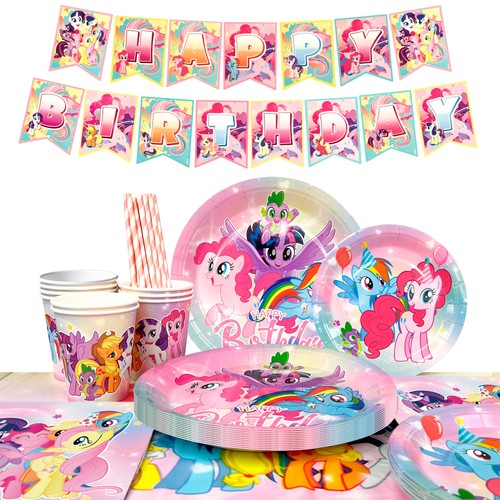 Little pony geburtstagsdeko - my,