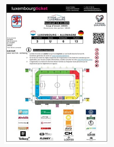 Used sammler ticket fifa - used,