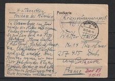 Kriegsgefangenenpost Karte