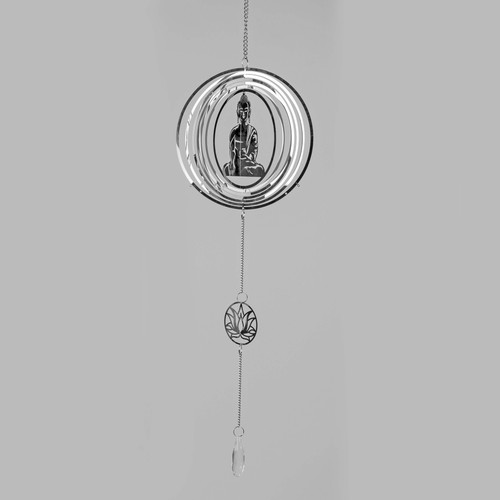 Hänger buddha edelstahl - buddha, cm