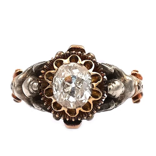 Antiker diamant ring mit - ring,