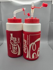 2xCoca-Cola Thermo Plastik trinkflaschen