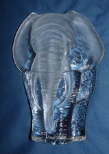 Mats Jonasson Glas Elephant Papiergewicht Figurine 15 cm Royal Krona Schweden