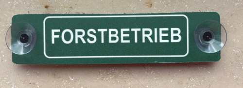 Wahl alu schild - wahl, mit