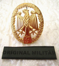 Original Leistungsabzeichen Bundeswehr GOLD Stufe III  5. Wiederholung  Army NEU