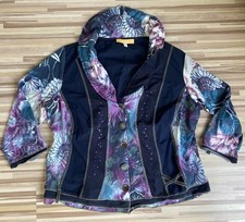 Biba Jacke lila/blau Gr.46