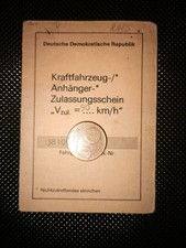 DDR Zulassung NVA MZ TS 250/1