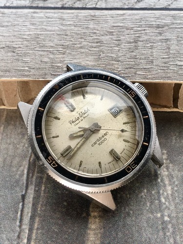 Vintage rare 1970 philip watch - vintage,