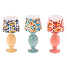 1:12 Dollhouse Miniature Desk Lamp Study Model Doll Lamp Furniture Decor Toy