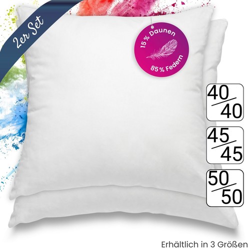 2er set premium - set, federkissen