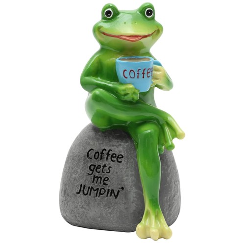 Gartenornament frosch skulptur - frosch,