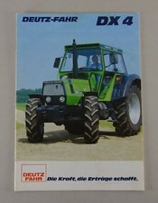 Prospekt Deutz Fahr DX 4 70-90 PS