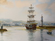 Aquarellbild Original 30x22