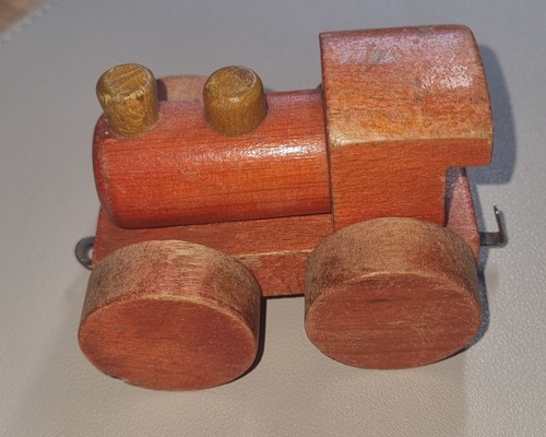 Vorkriegs lokomotive aus holz - vorkriegs-,