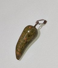 EDELSTEIN ANHÄNGER UNAKIT ZAHN 