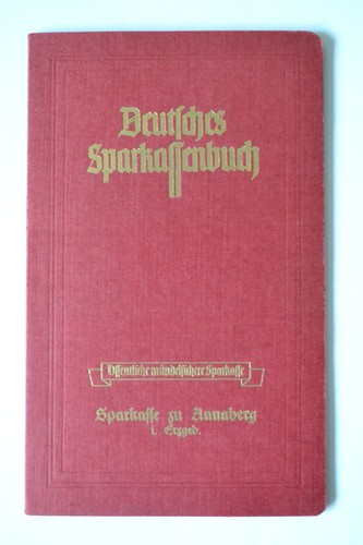 Altes sparbuch sparkasse - altes, zu