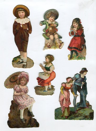 Glanzbilder oblaten scraps - glanzbilder,