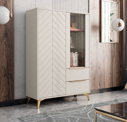 Standvitrine draban 2d2sz - standvitrine,