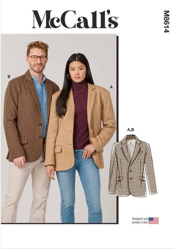 Schnittmuster blazer für - blazer, sie