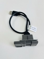 USB Einbau Buchse Kabel für KFZ Auto PC Boat Motorrad Elektrogeräte in grau