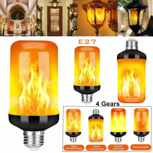 Flammen glühbirne e27 - 8x, glühbirne,e27