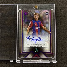 2023-24 Topps UCC Museum Fermin Lopez /99 Autograph Rookie RC Barcelona Spanien