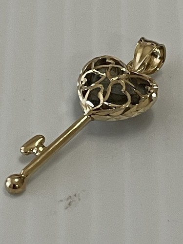 Vintage 14k gelbgold herz - vintage,