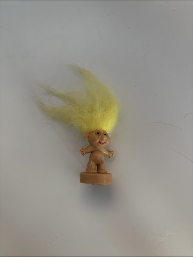 Vintage knolli troll gelbe - vintage,