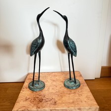 Dekoratives Reiherpaar aus