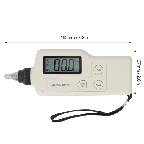 Lcd vibrometer portable high - portable,