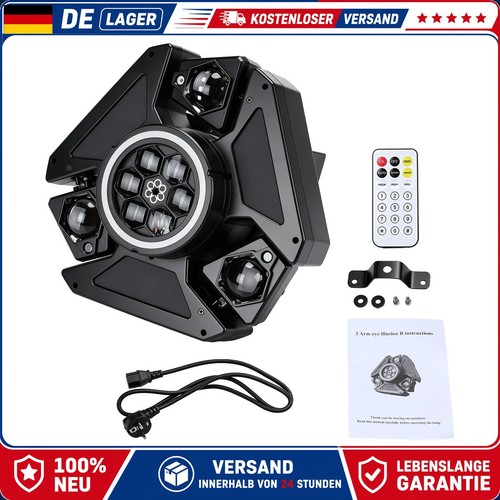 Rgbw led moving - moving, laser