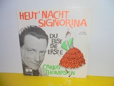 SINGLE 7" - CARLOS THOMPSON -