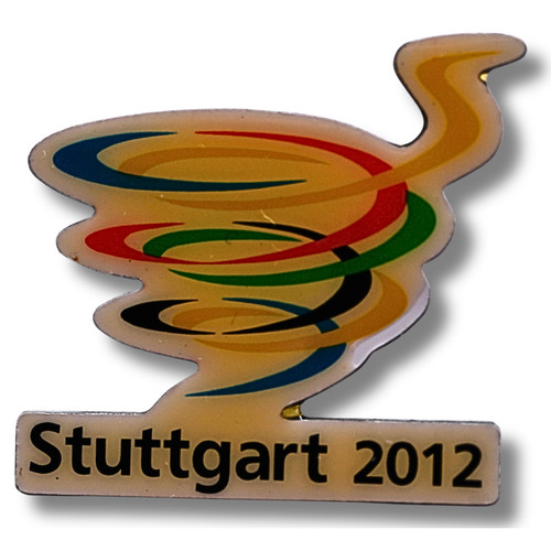 Souvenir pins stuttgart 2012 - souvenir,