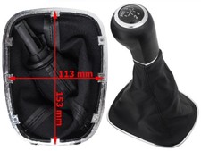 Schaltknauf mit schaltsack - mit, 5+r